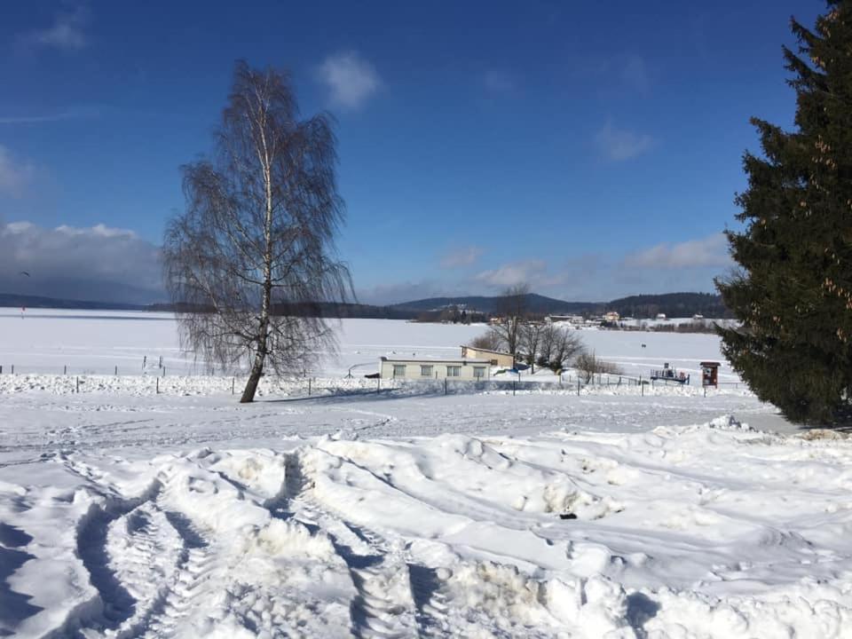 Hotel Racek Černá v Pošumaví Esterno foto